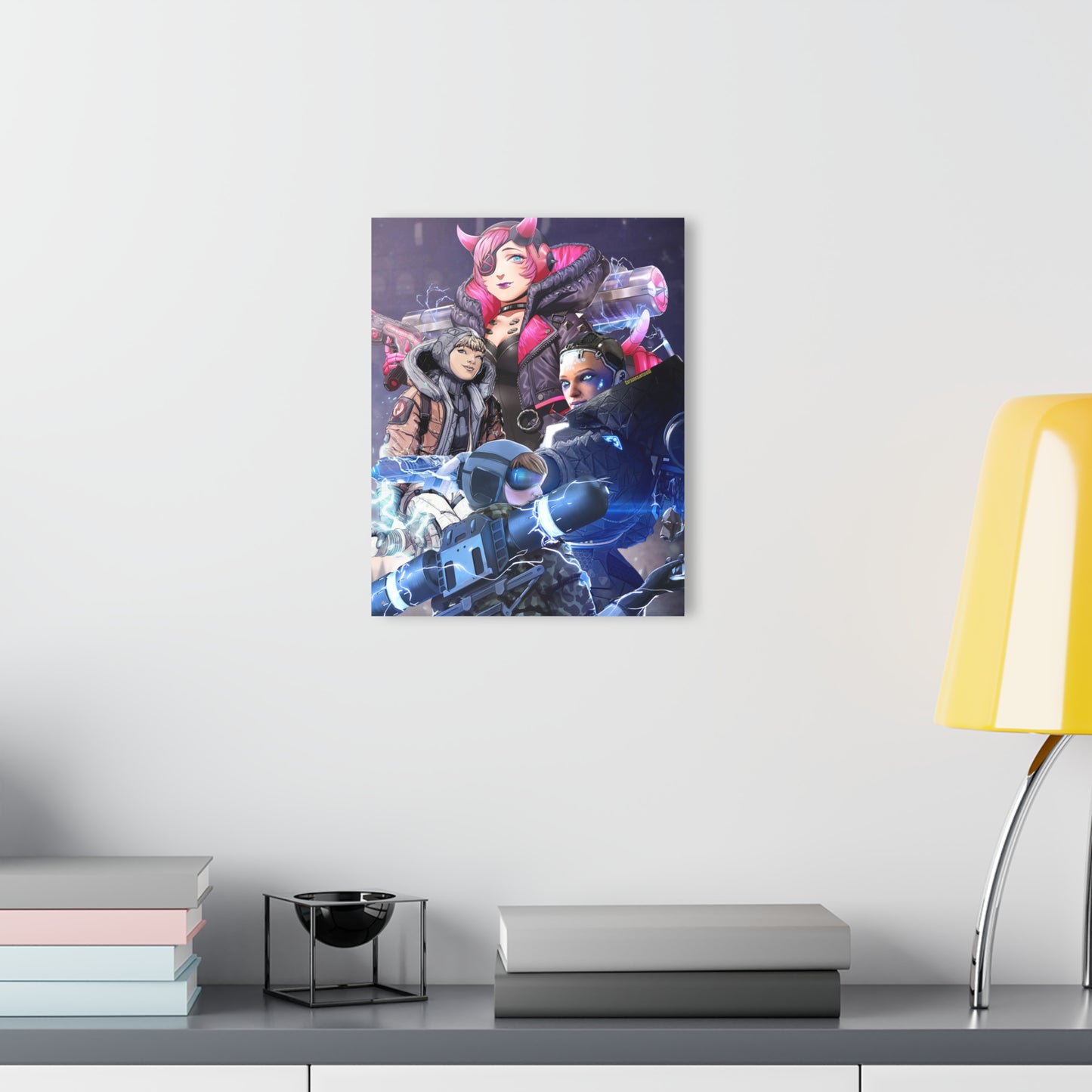 "Watson's Wardrobe Reverie" Apex Legends Fan Concept Style, Acrylic Wall Art