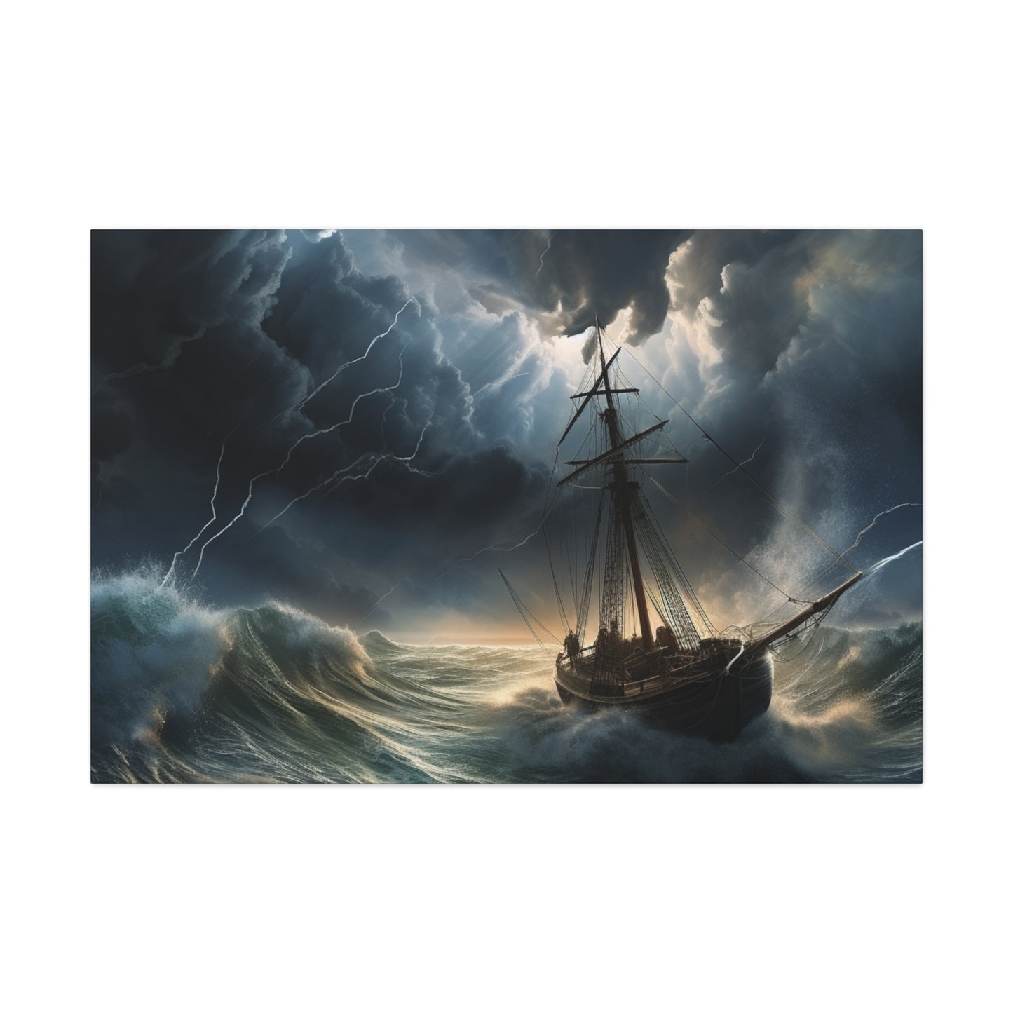 Stormfront Canvas Art