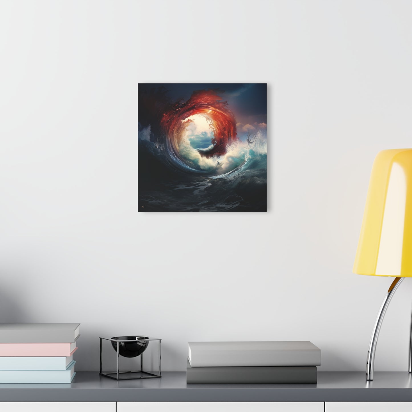 Sea Portal, Abstract Concept Style, Acrylic Wall Art