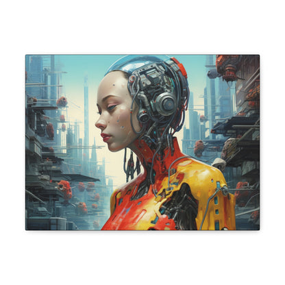 Pretty AI Canvas Art