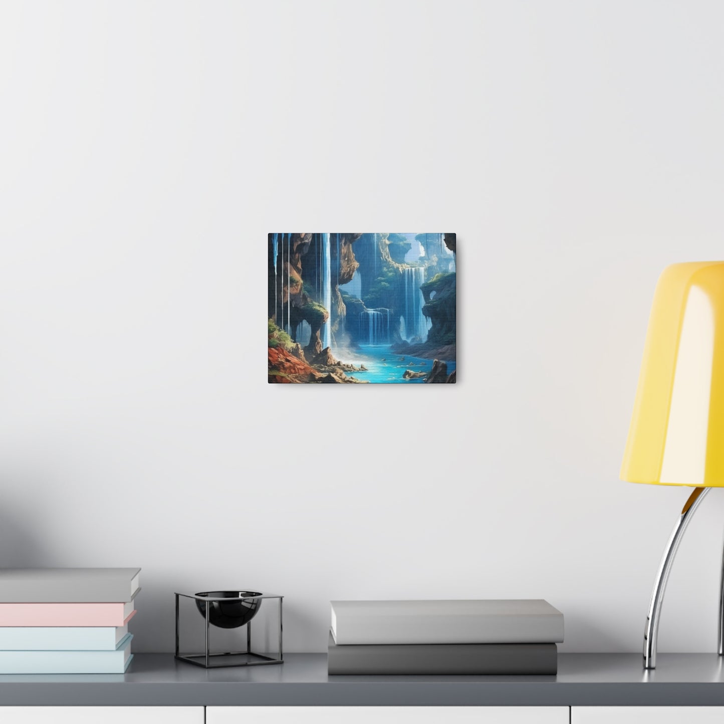 Waterfall Oasis Canvas Art