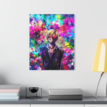 Lovestruck Sanji, One Piece Concept Style, Acrylic Wall Art