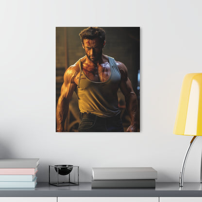 Logan, Hugh Jackman, Wolverine, Marvel Concept Style, Acrylic Wall Art