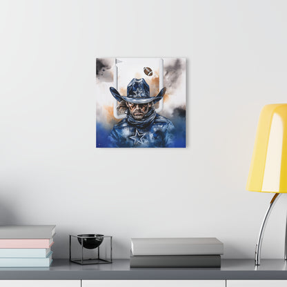 Cowboys, Football Fan, Colorsplash Concept Style, Acrylic Wall Art