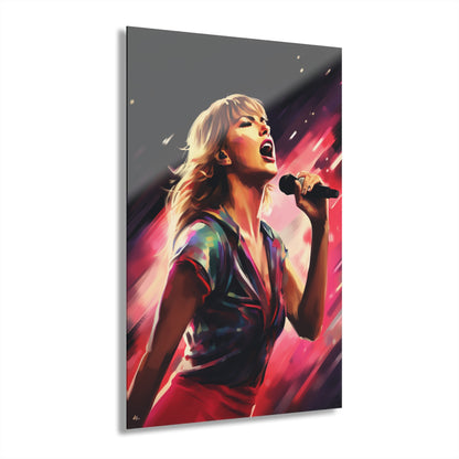 Shake it off, Pop Culture, Color Splash, Concept Art, Acrylic Wall Art