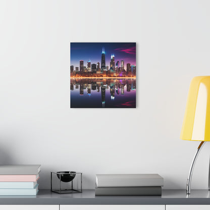 Chicago, Places, Landscape Concept Style, Acrylic Wall Art