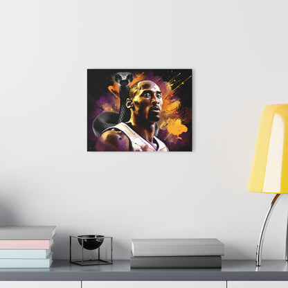 Black Mamba, Kobe, Fan Concept Color Splash Style, Acrylic Wall Art