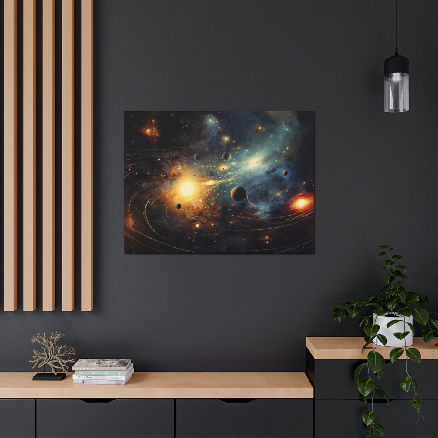 Galaxy Canvas Art