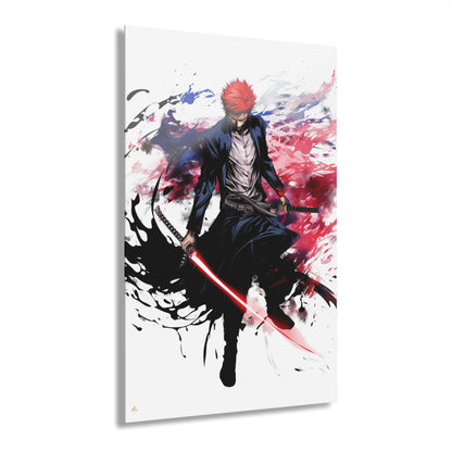 Saber Blade (Enzo), Anime, Color Splash, Concept Style, Acrylic Wall Art