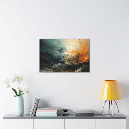 Fire storm Canvas