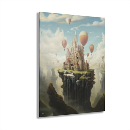 Far far Away, Landscape Concept Style, Acrylic Wall Art