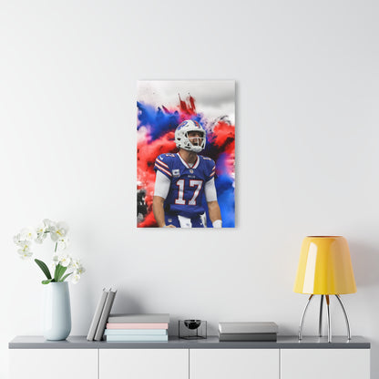 Allen, Bills Fan Concept, Football Lover, Acrylic Wall Art