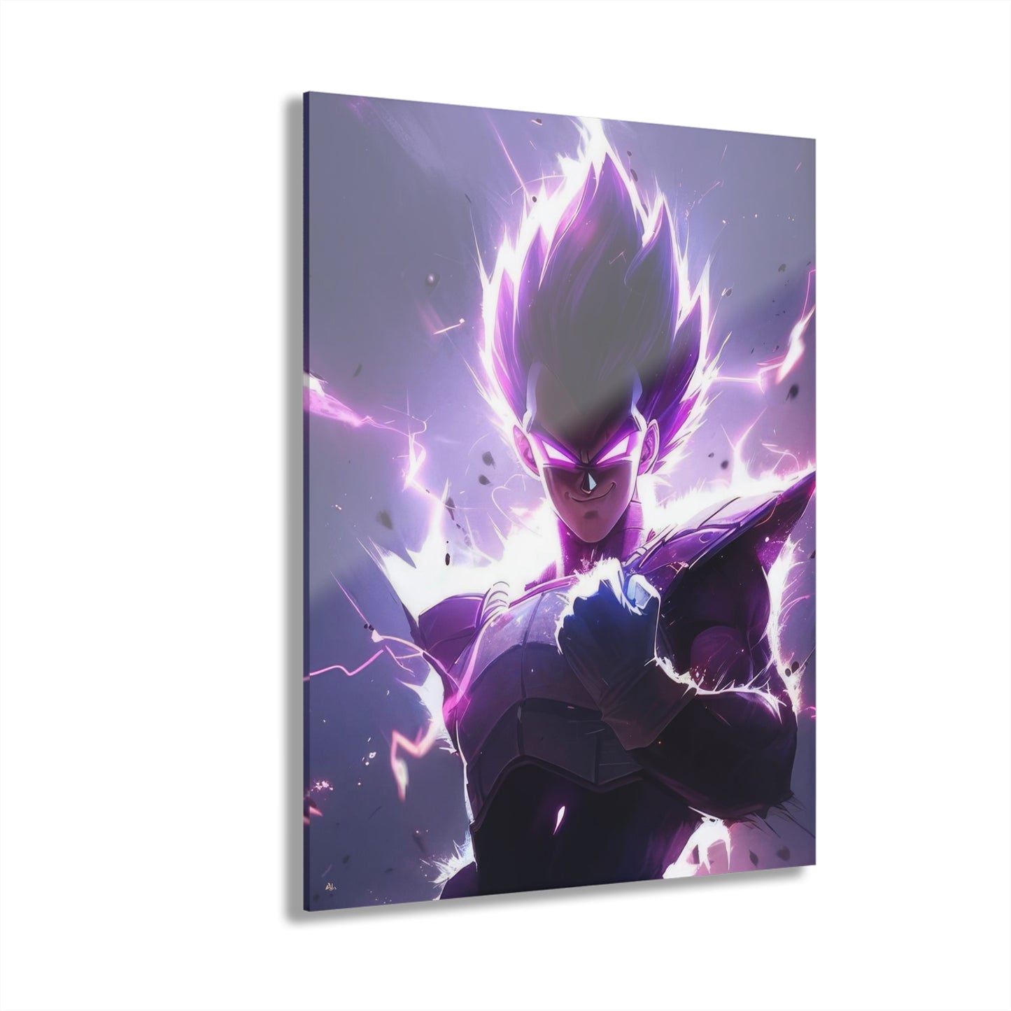 Ultra Ego, Vegeta, Color Splash, Concept Style, Acrylic Wall Art