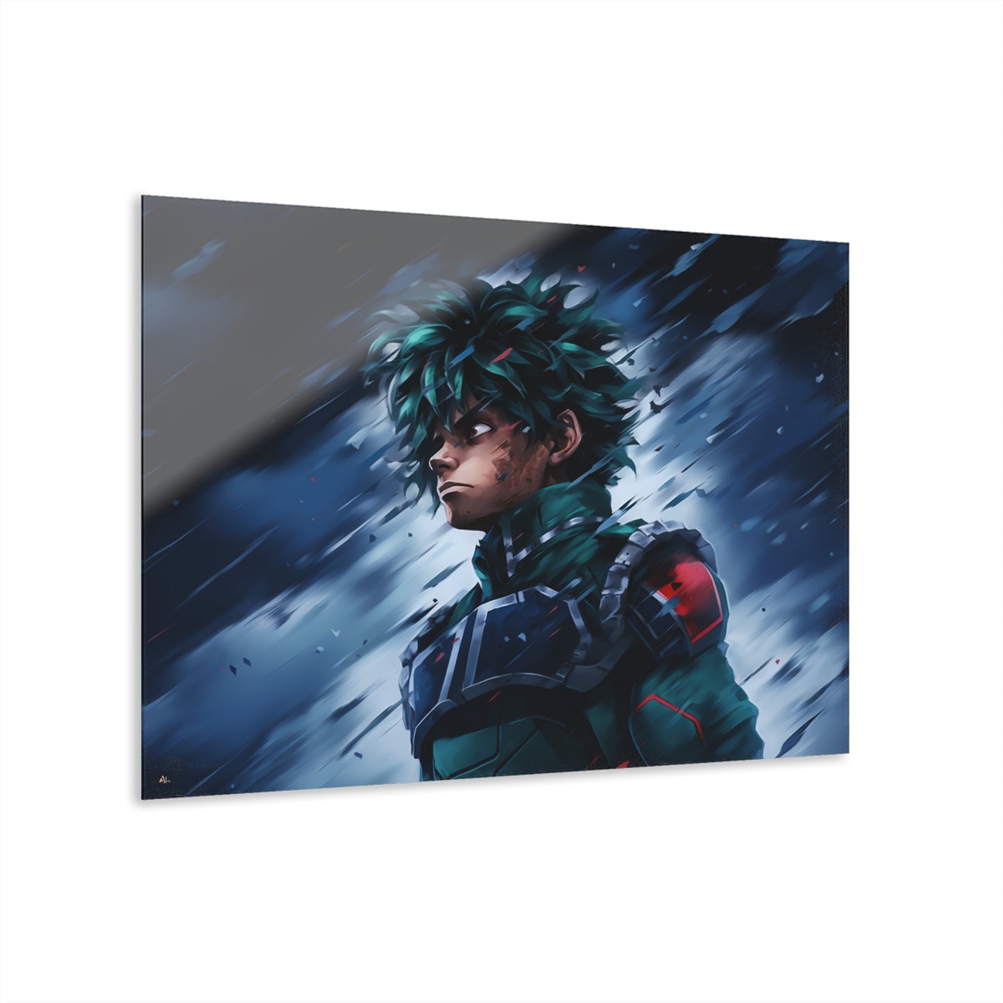 Midoriya, My Hero, Color Splash, Concept, Style, Acrylic Wall Art