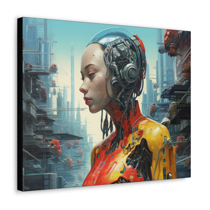 Pretty AI Canvas Art