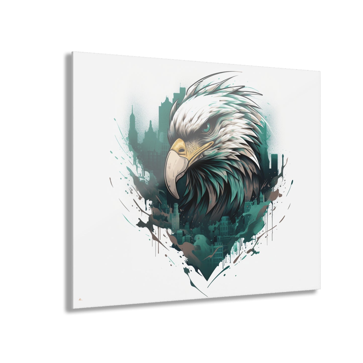 Eagle's Ascent, Philadelphia, Football, Fan Concept Style, Acrylic Wall Art