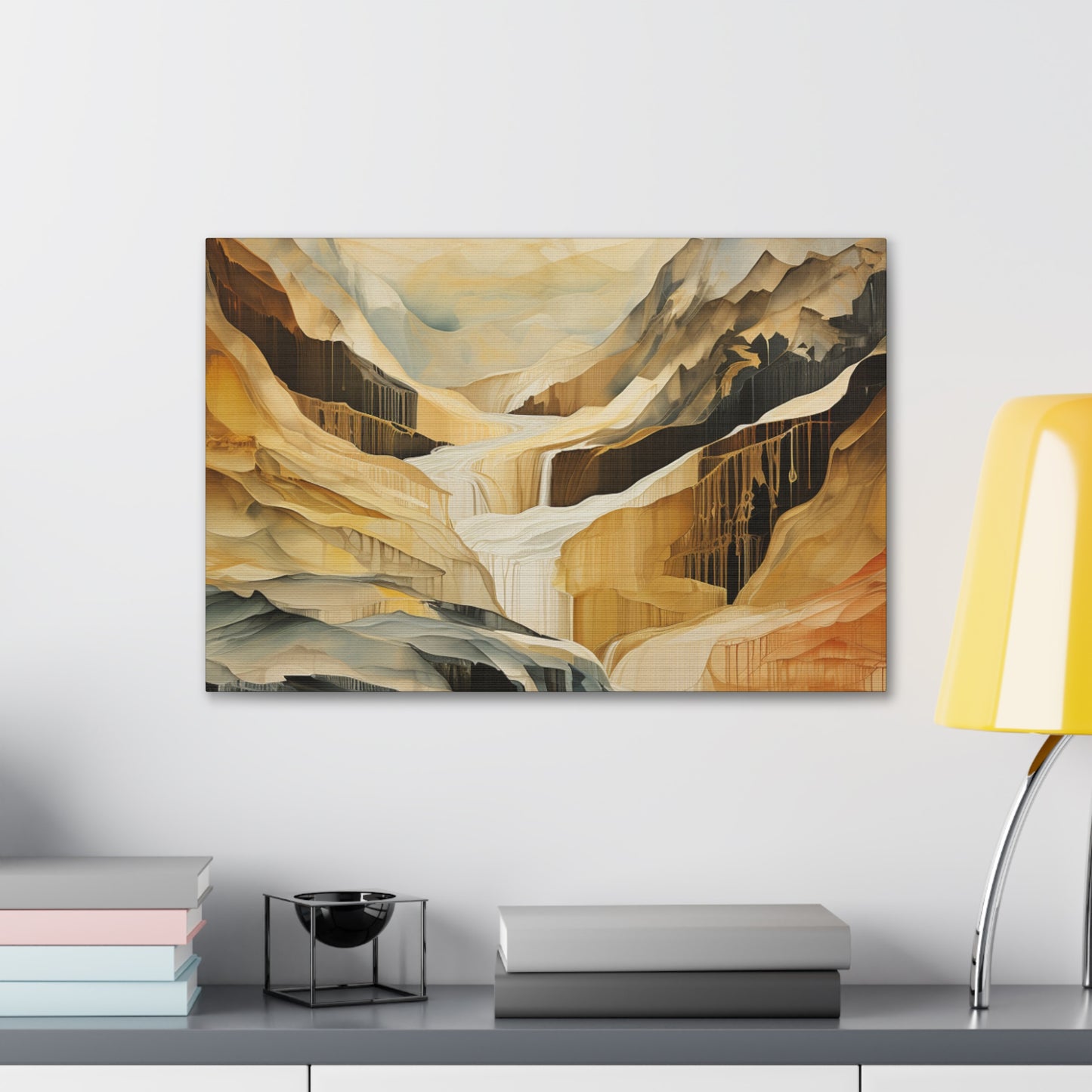 Mountain Range Canvas Art