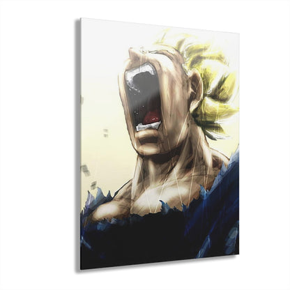 Vegeta's Sacrifice, Style, Concept, Acrylic Wall Art