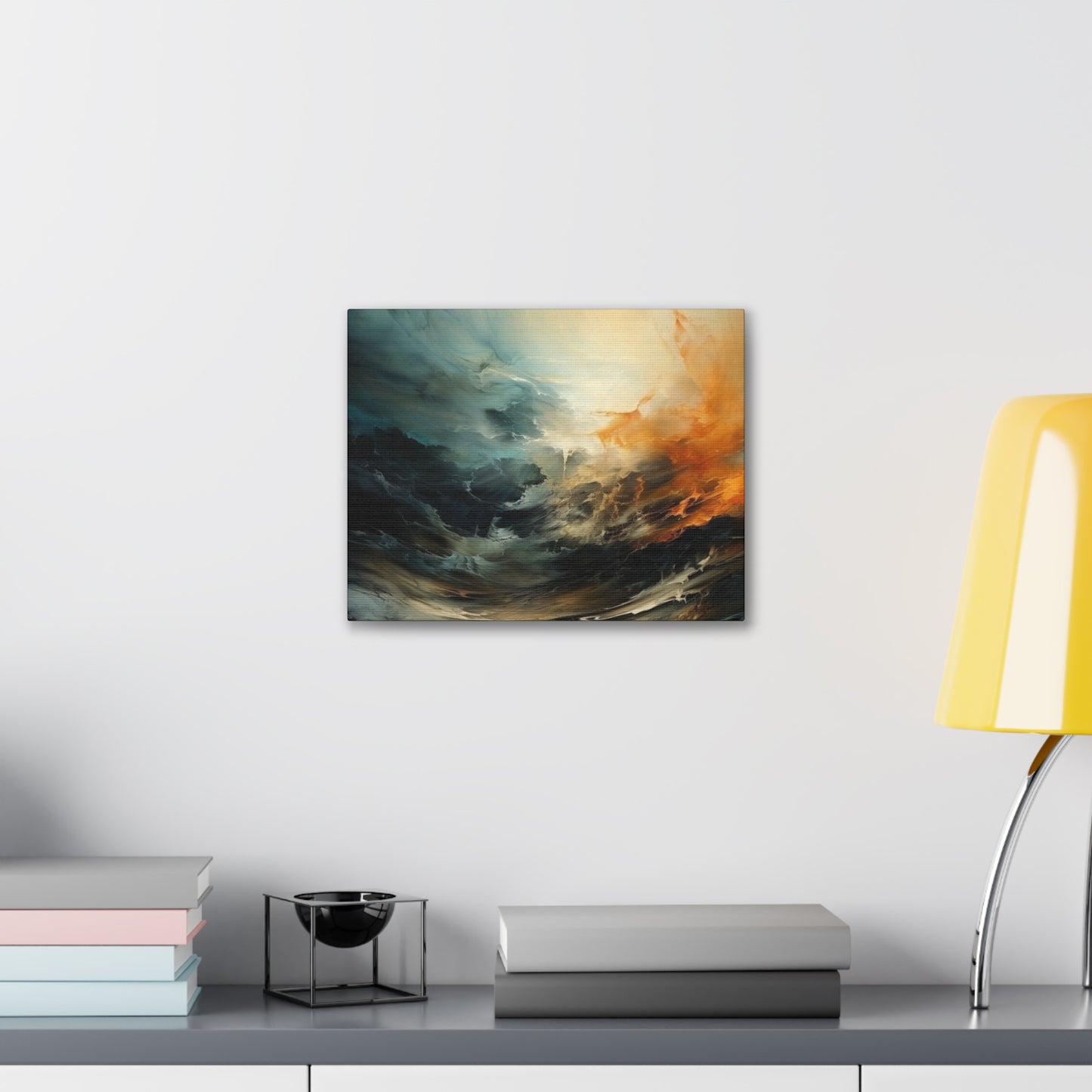 Fire storm Canvas