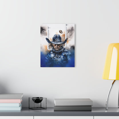 Cowboys, Football Fan, Colorsplash Concept Style, Acrylic Wall Art