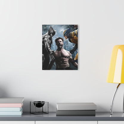 Wolverine, Shades of Adamantium,  Hugh Jackman, Fan Concept Style, Acrylic Wall Art