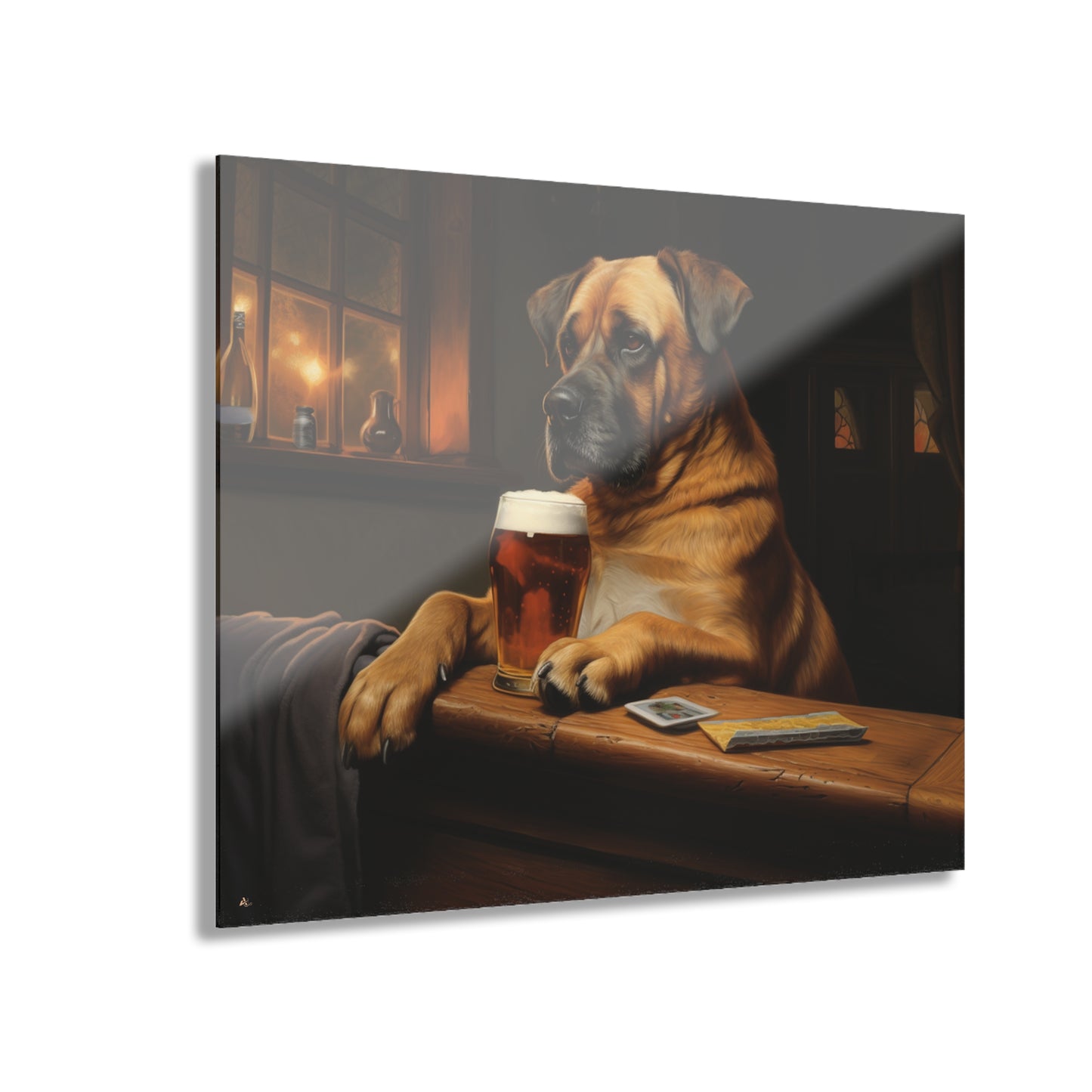 Draft Dog, Animal Concept Style, Acrylic Wall Art