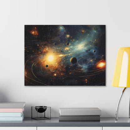 Galaxy Canvas Art