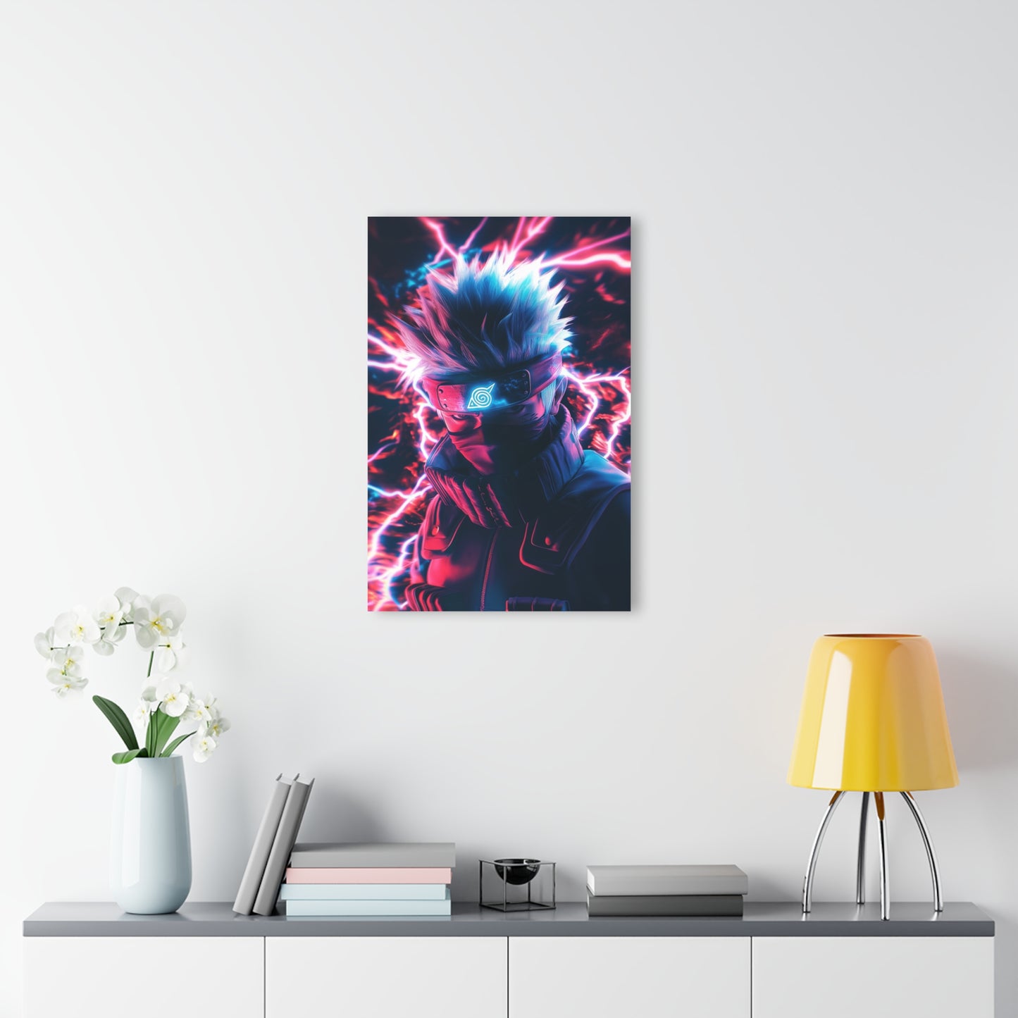 Kakashi Dark Energy, Naruto, Fan Concept, Acrylic Wall Art