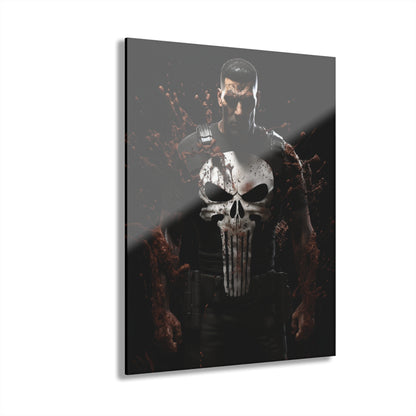 Punisher, Marvel Color Splash, Concept, Style, Acrylic Wall Art