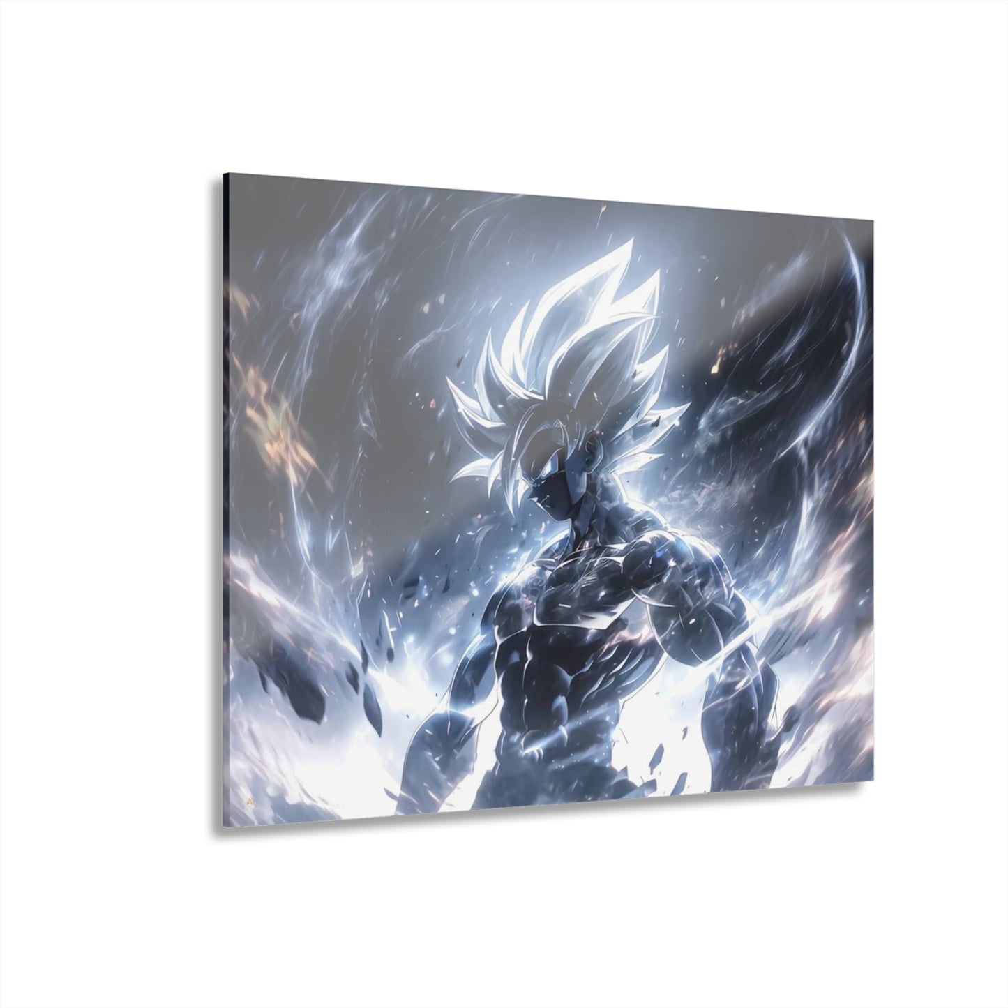 Ultra Mastered, Goku, Anime, Color Splash, Concept Style, Acrylic Wall Art