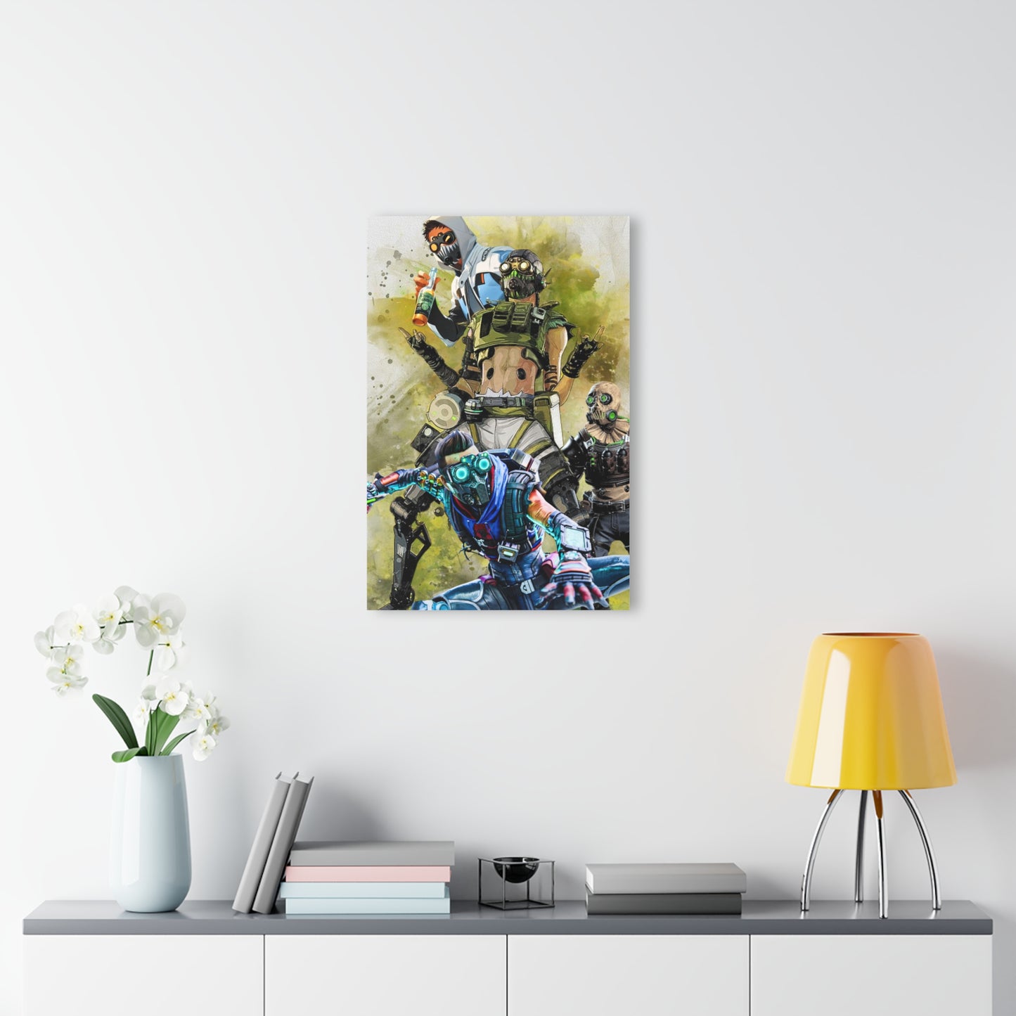 "Octane's Quadrant Odyssey" Apex Legends Fan Concept, Acrylic Wall Art