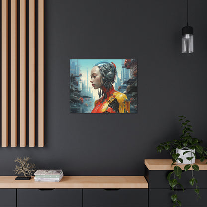 Pretty AI Canvas Art