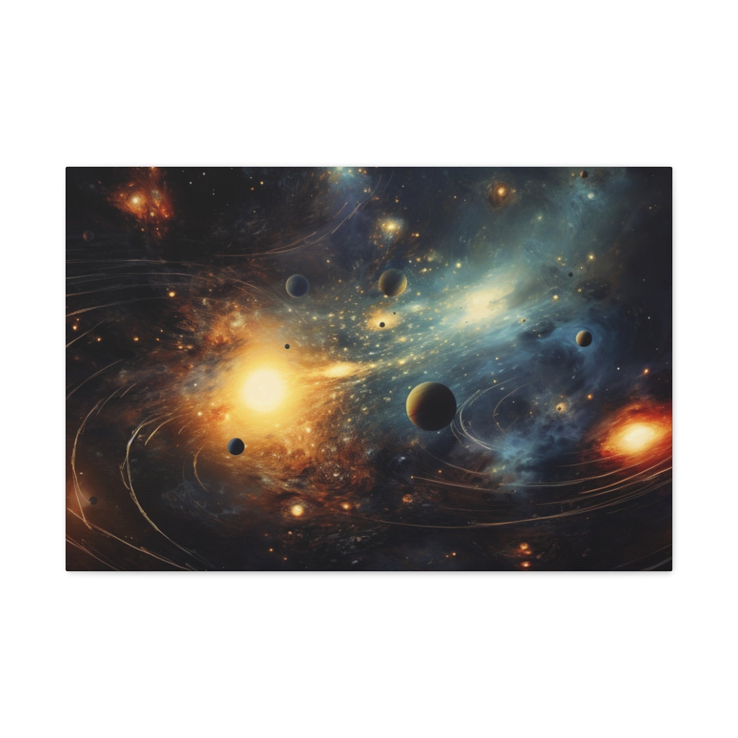 Galaxy Canvas Art