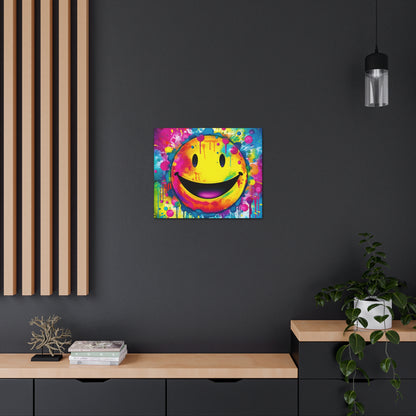 Just Smile Canvas Art