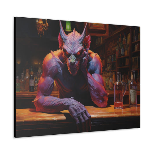 "Gartender" Concept Style, Canvas Wall Art