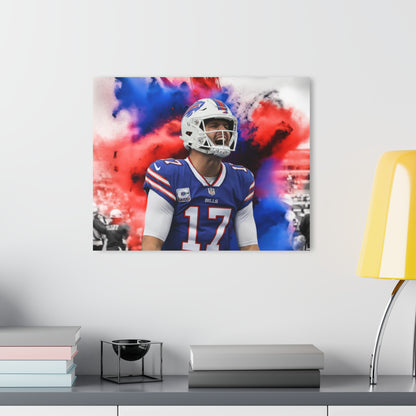 Allen, Bills Fan Concept, Football Lover, Acrylic Wall Art