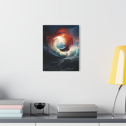 Sea Portal, Abstract Concept Style, Acrylic Wall Art