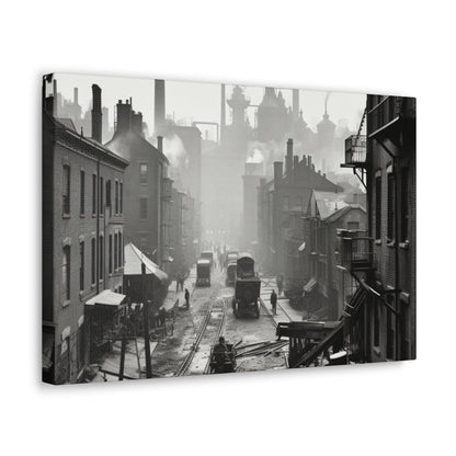 Industrial City Canvas Art