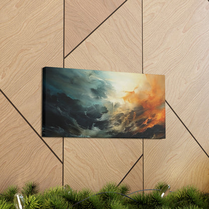 Fire storm Canvas