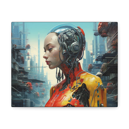 Pretty AI Canvas Art