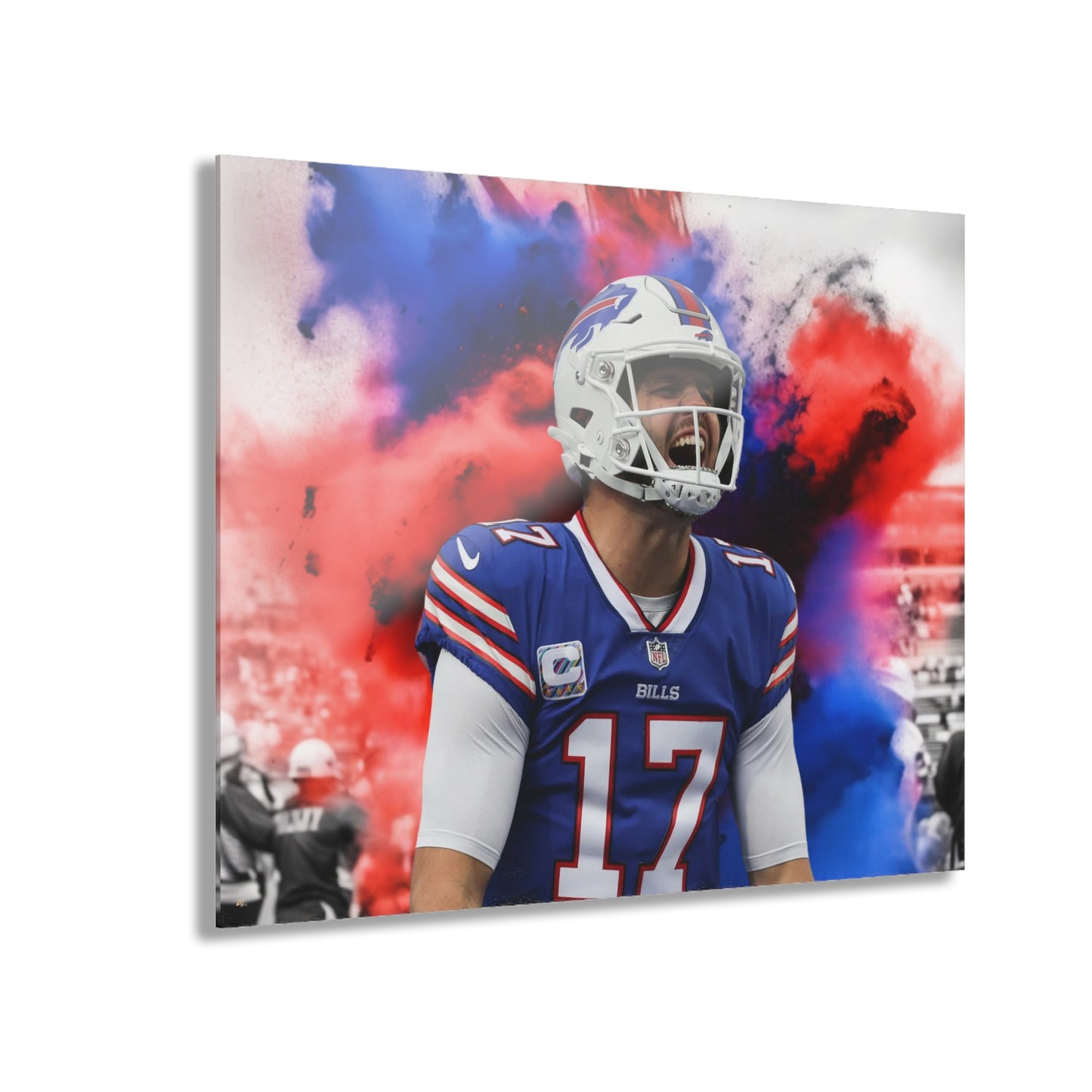 Allen, Bills Fan Concept, Football Lover, Acrylic Wall Art