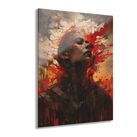 Eternal, Abstract Concept Style, Acrylic Wall Art