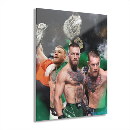 The Pride of Dublin, Conor McGregor, Fan Concept Style, Acrylic Wall Art