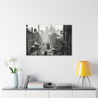 Industrial City Canvas Art