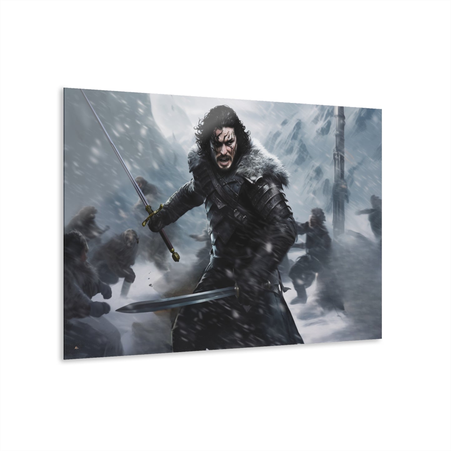 Snow, GOT, tv show, Concept Style, Acrylic Wall Art