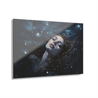 Star Gazer, Space Concept Style, Acrylic Wall Art