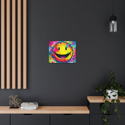 Just Smile Canvas Art