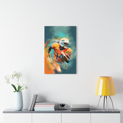 Dolphins Euphoria, Miami, football, Fan Concept Style, Acrylic Wall Art