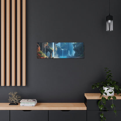 Waterfall Oasis Canvas Art