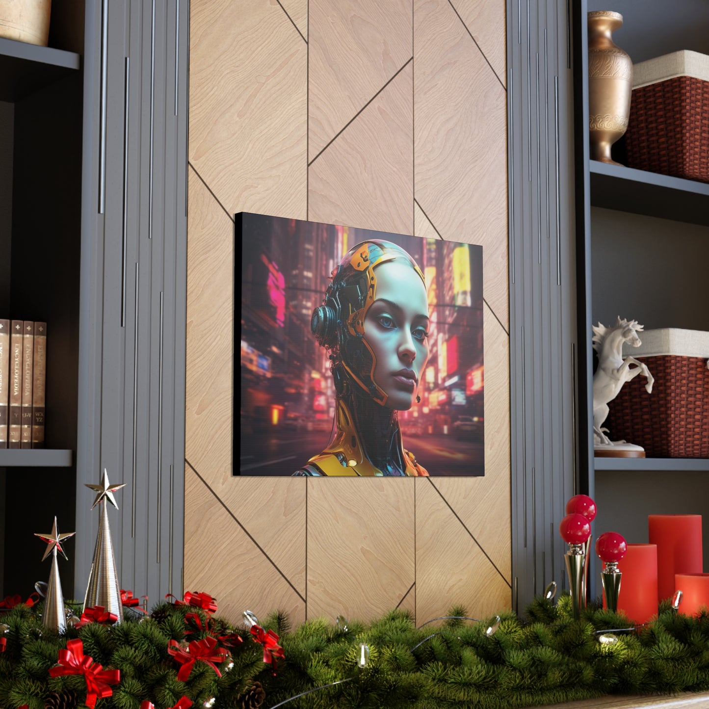 Fashion Bot Canvas Art